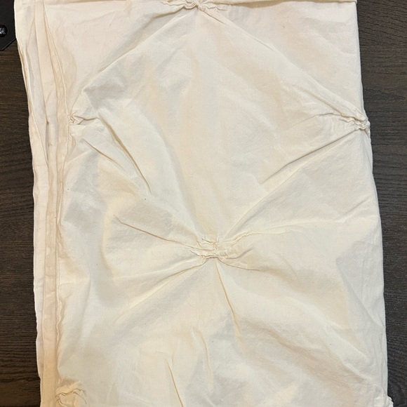 West Elm Pintuck King Shams - Picture 3 of 3